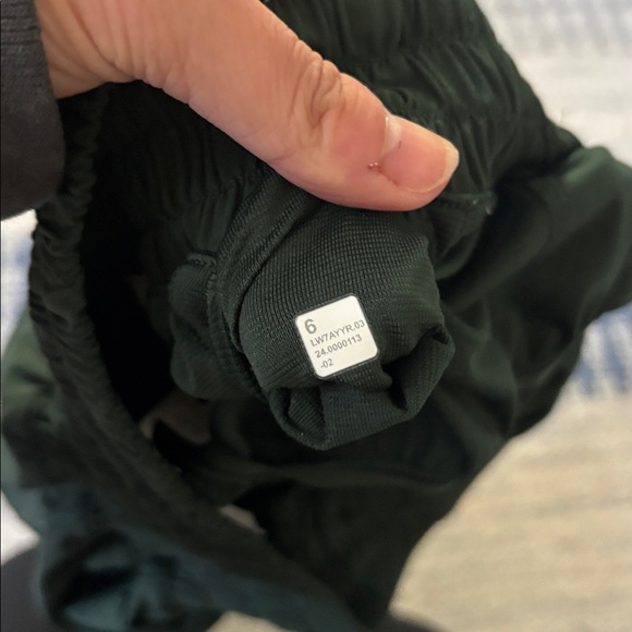 Lululemon Athletica Forest Green Athletic Shorts - Picture 3 of 4